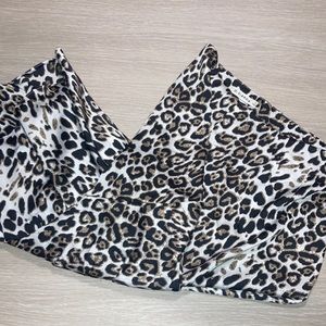 O Vianca Leopard Skirt Size M